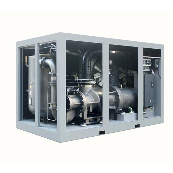 inside view of Jaguar high capacity air compressor